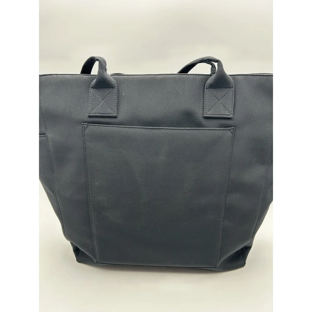 L.L.‎ Bean Large Black Computer Shoulder Tote Bag Multiple Pockets Professional